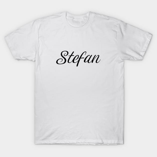 Name Stefan T-Shirt by gulden